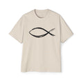 Fish Christian Symbol| Grunge Christian Tee