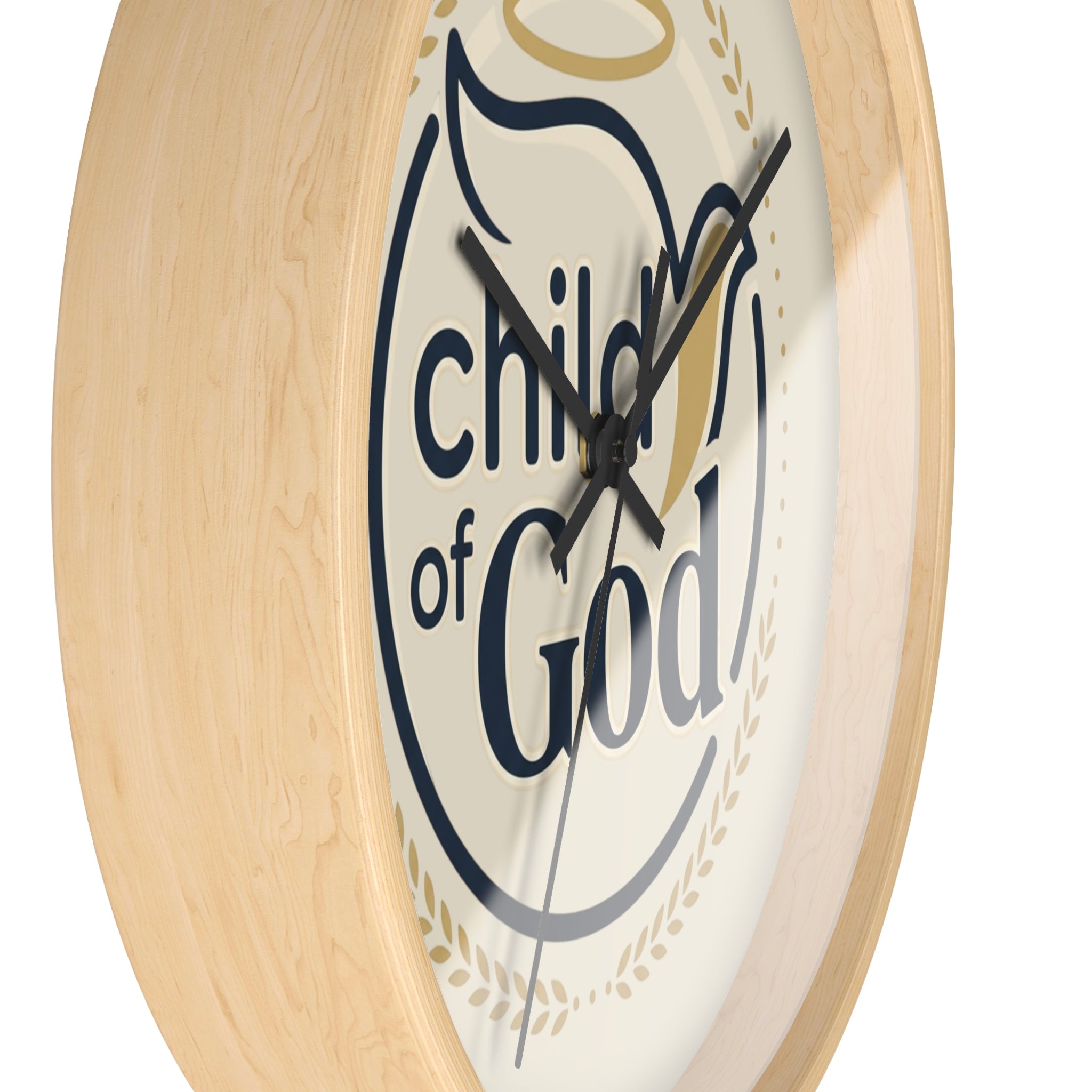Child of God Wall Clock | Christian Decor, Dove and Halo Design