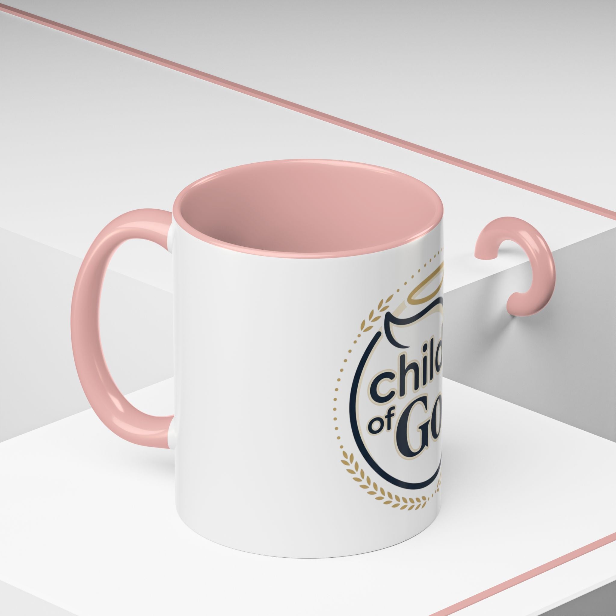 Child of God Accent Coffee Mug — 11/15 oz Christian Faith Ceramic Mug