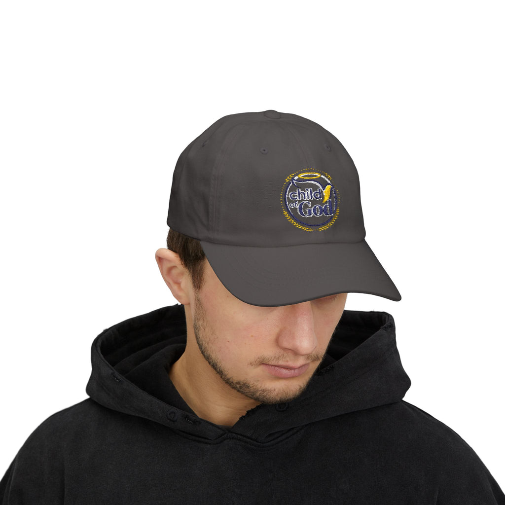 Child of God Dad Cap — Christian Embroidered Baseball Hat