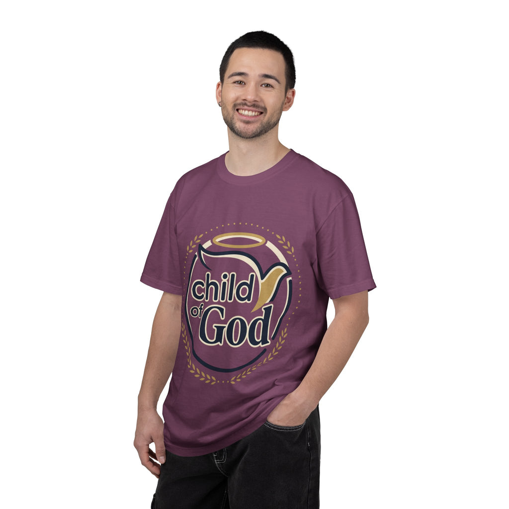 Child of God T‑Shirt — Faith Christian Tee with Dove & Halo