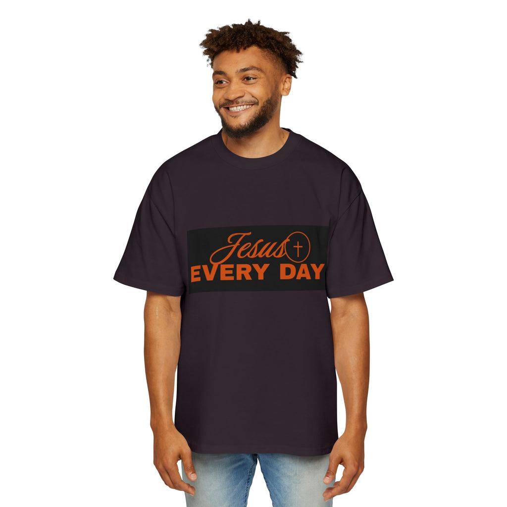 Jesus Every Day T-Shirt | Grunge Christian Tee