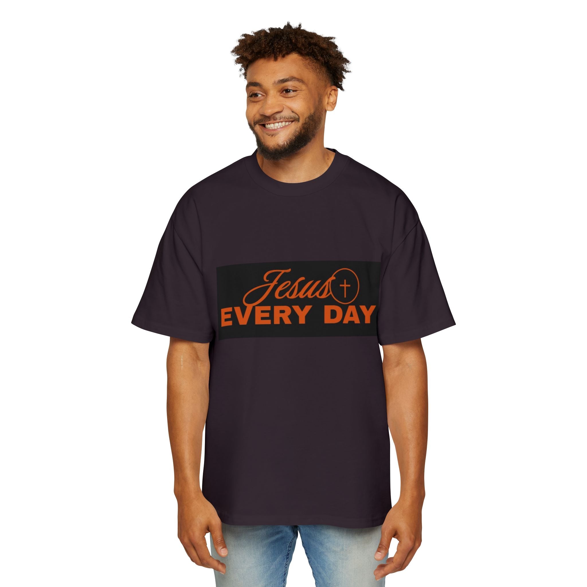 Jesus Every Day T-Shirt | Grunge Christian Tee