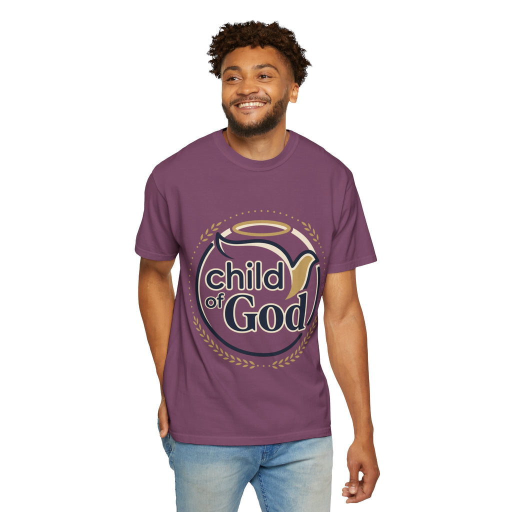 Child of God T‑Shirt — Faith Christian Tee with Dove & Halo