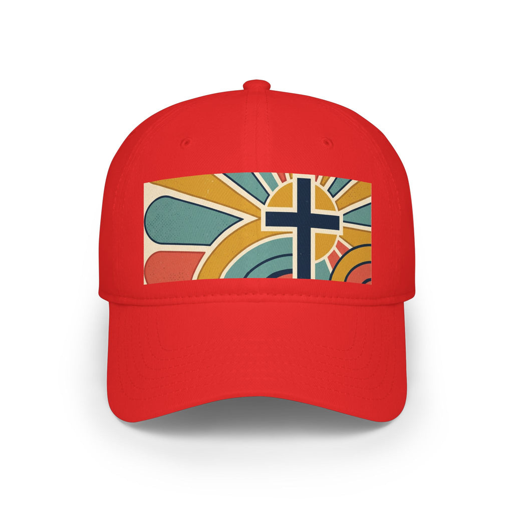 Retro cross Baseball Cap | Christian Faith Hat, Scripture Inspired