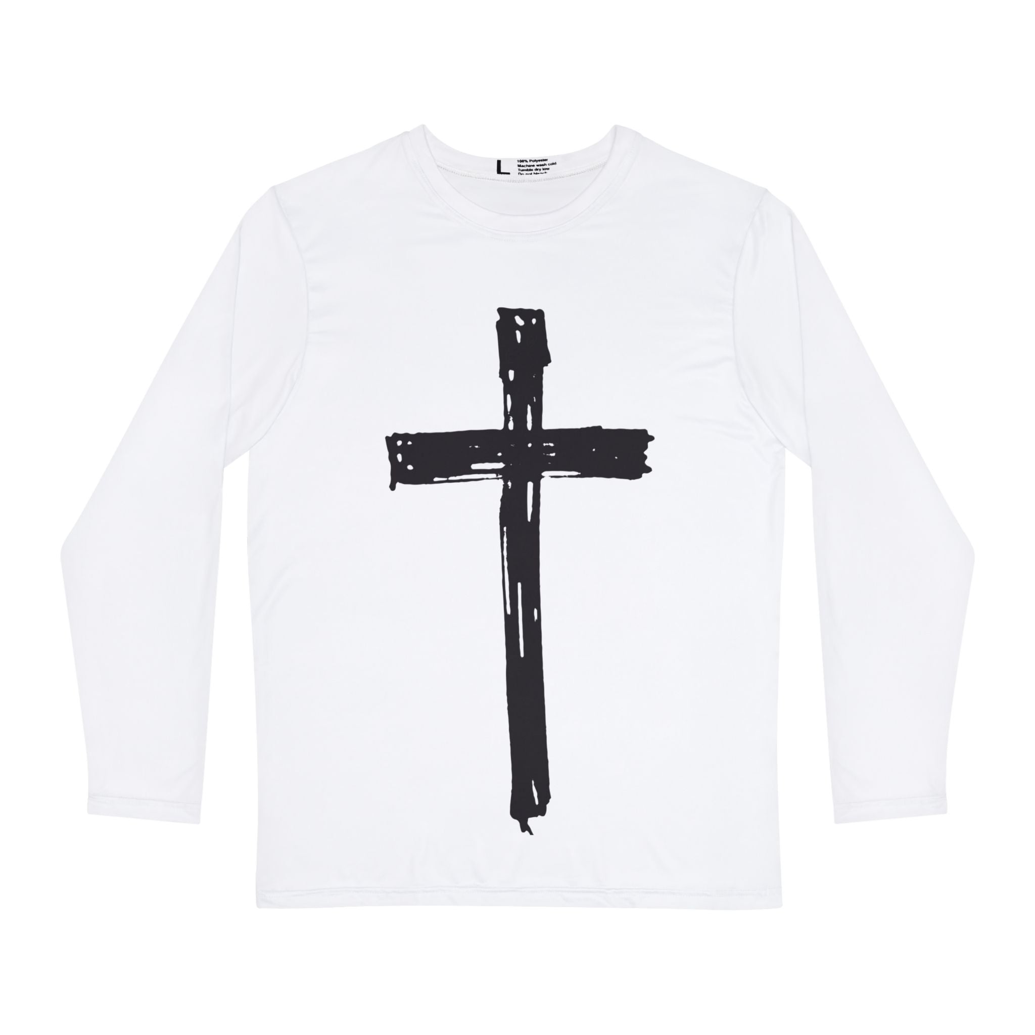 Cross - Long Sleeve Shirt | Religious Faith Tee