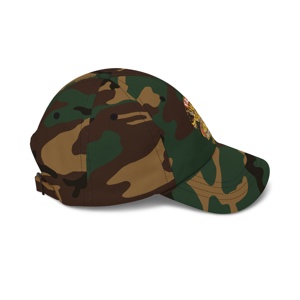 Faith Groovy Dad Cap — Christian Embroidered Baseball Hat