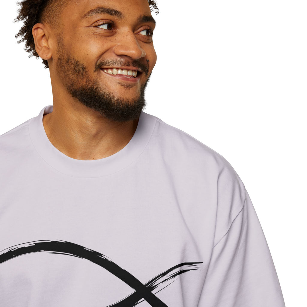Fish Christian Symbol| Grunge Christian Tee