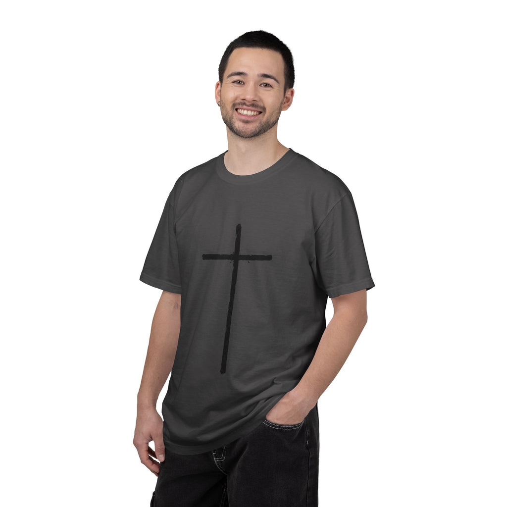 Cross T-shirt | Religious Gothic Faith Design