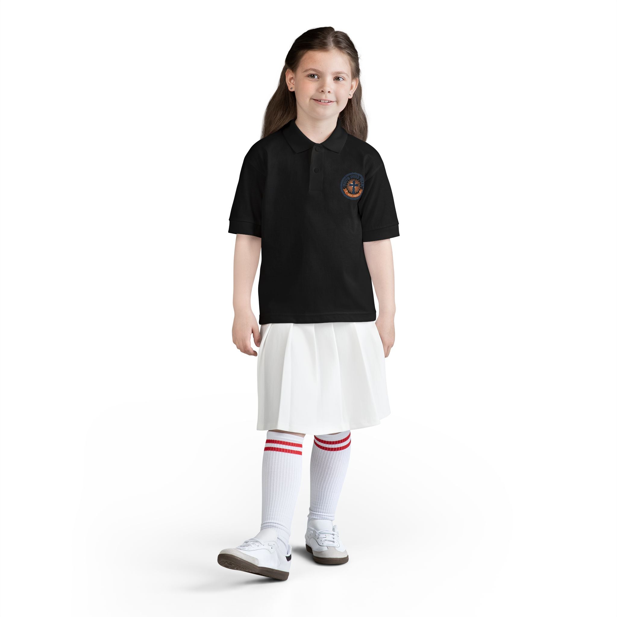 Faith over Fear design Youth Polo