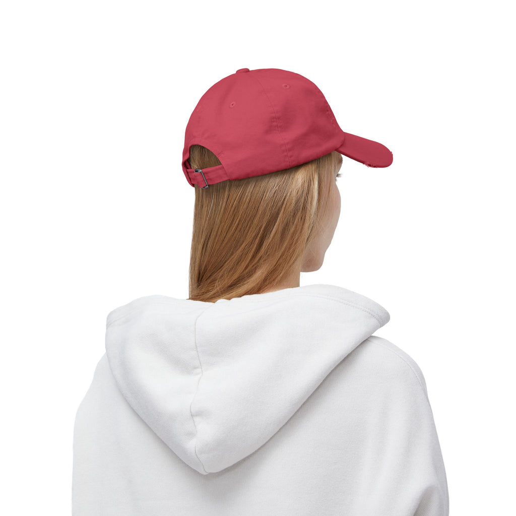 Lion of Judah Distressed Baseball Cap — Vintage Christian Hat