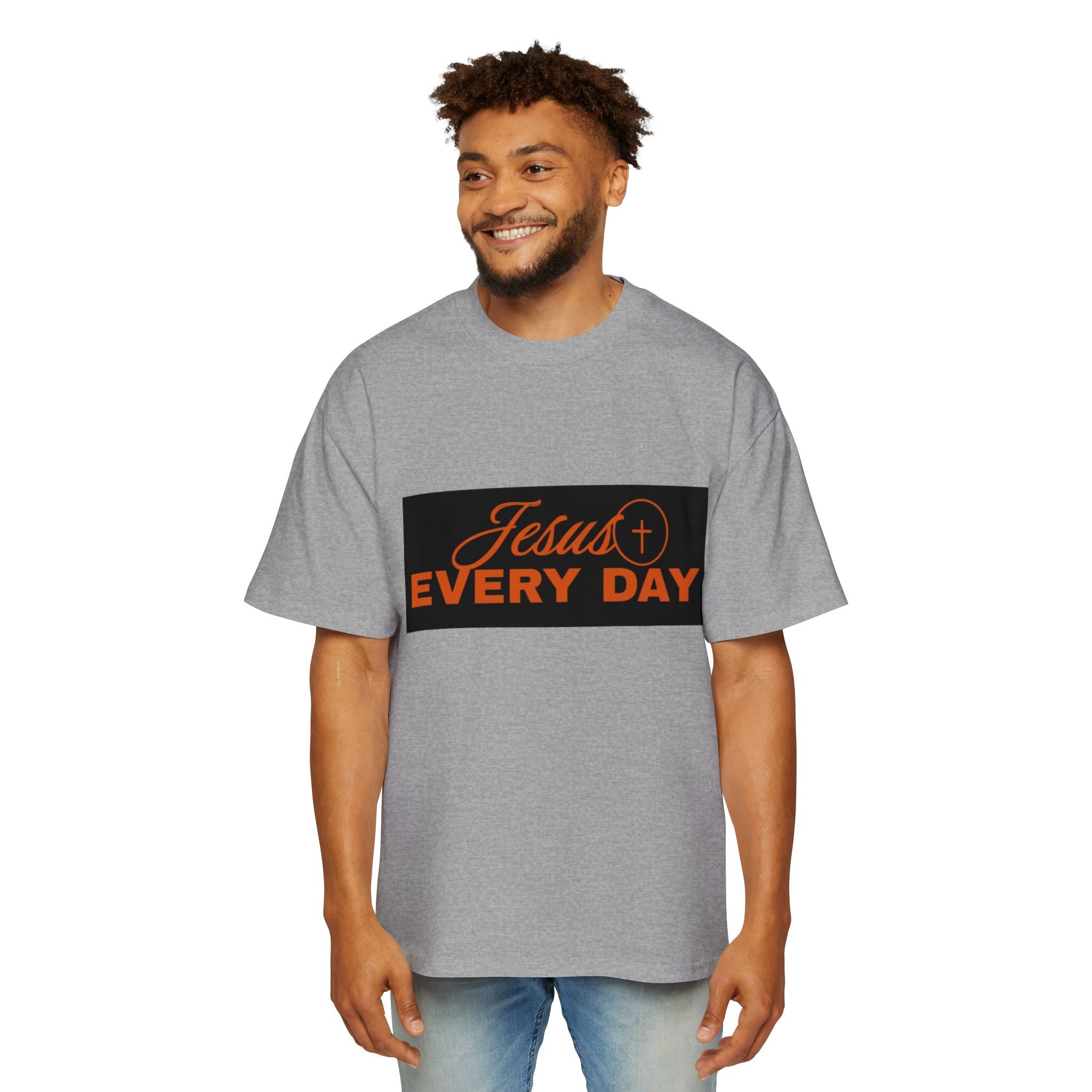 Jesus Every Day T-Shirt | Grunge Christian Tee