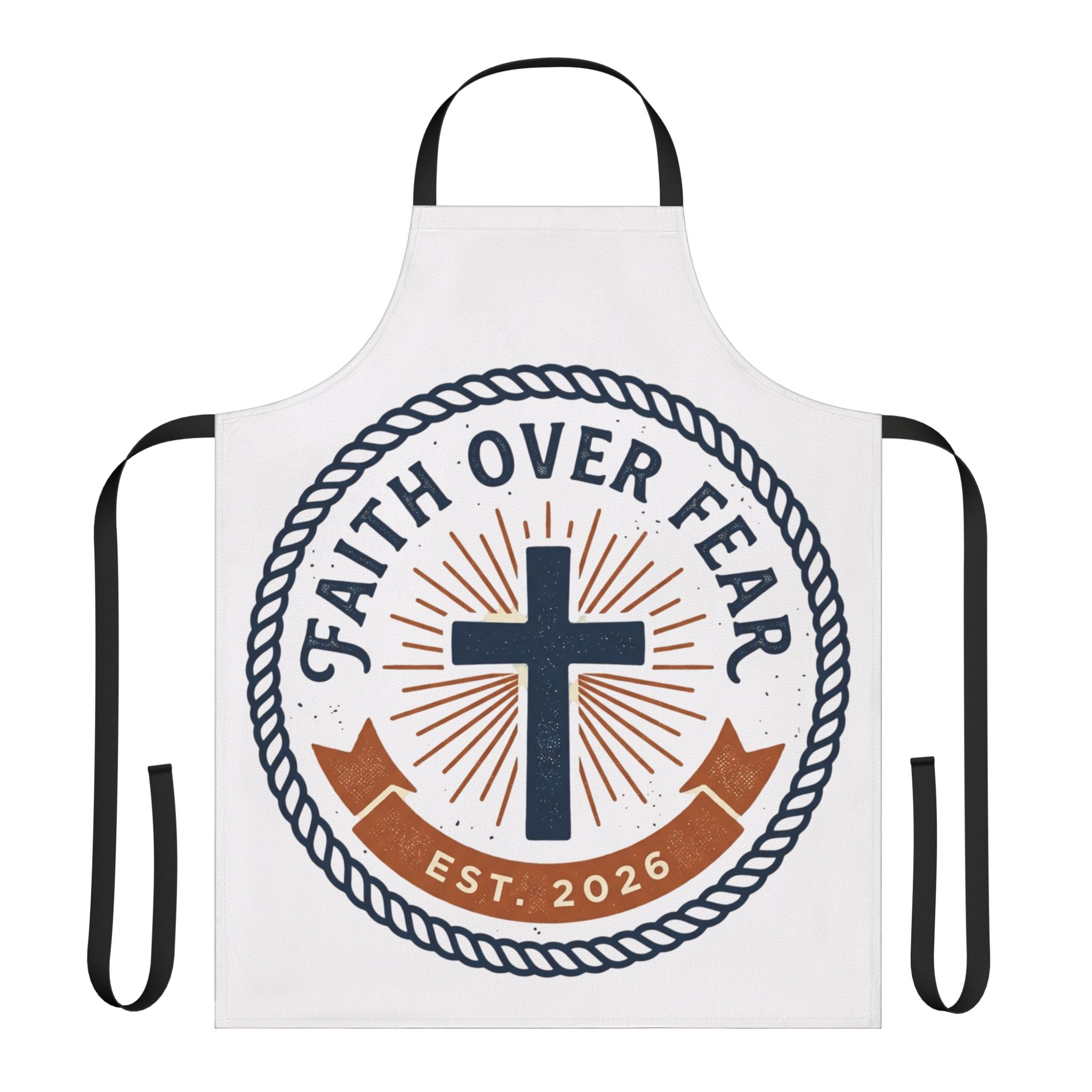 Faith Over Fear cross apron | Apron