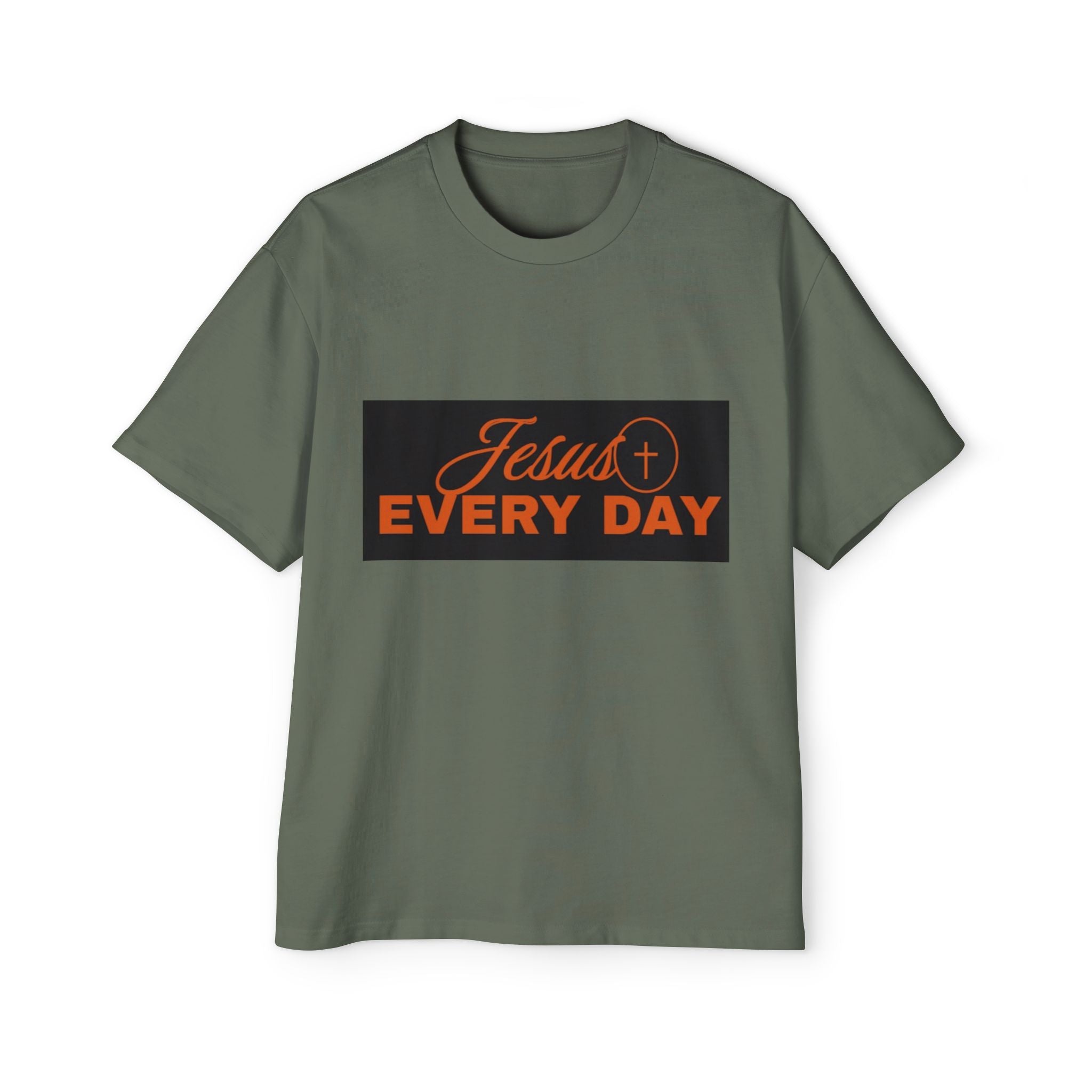 Jesus Every Day T-Shirt | Grunge Christian Tee