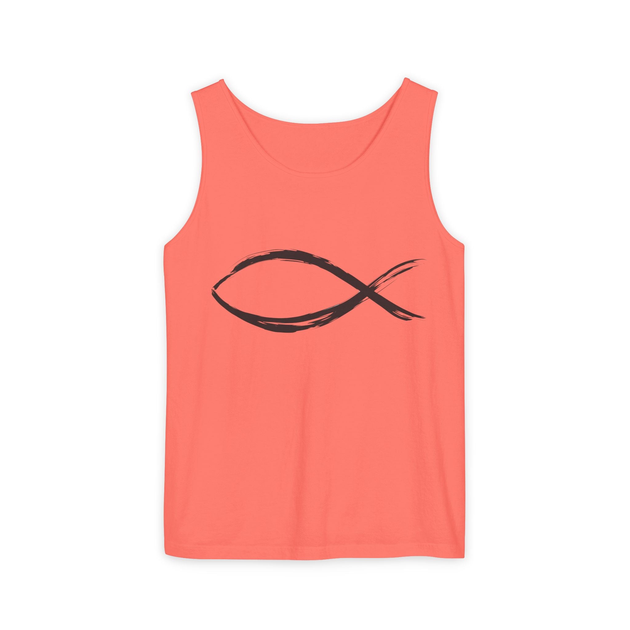 Fish Symbal tank top | Christian faith apparel