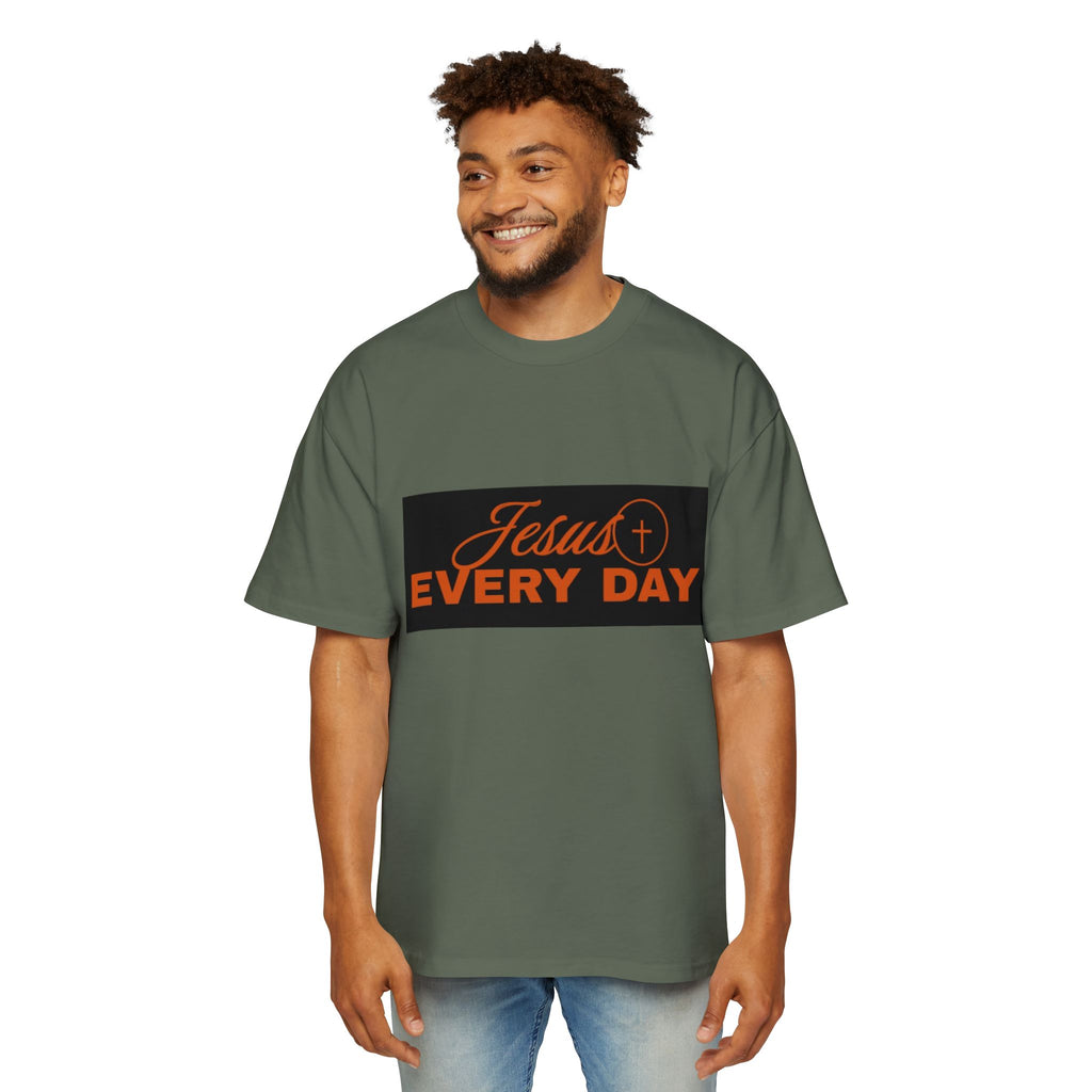 Jesus Every Day T-Shirt | Grunge Christian Tee