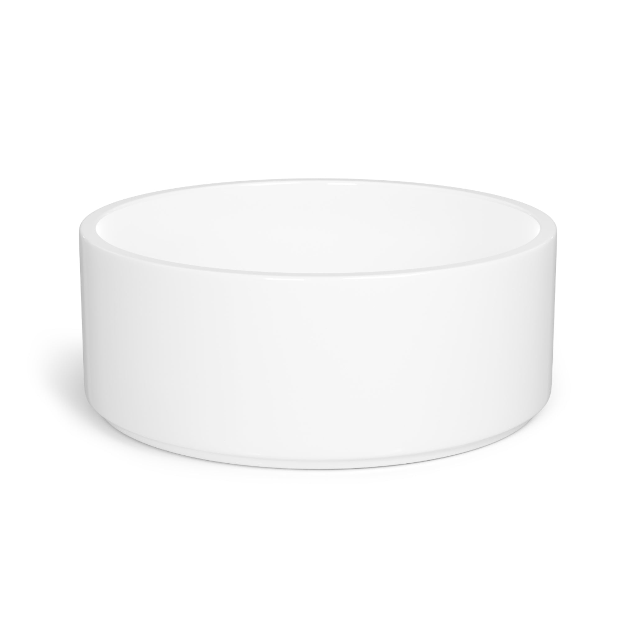 Ceramic Pet Bowl — "Blessings" Cat Design