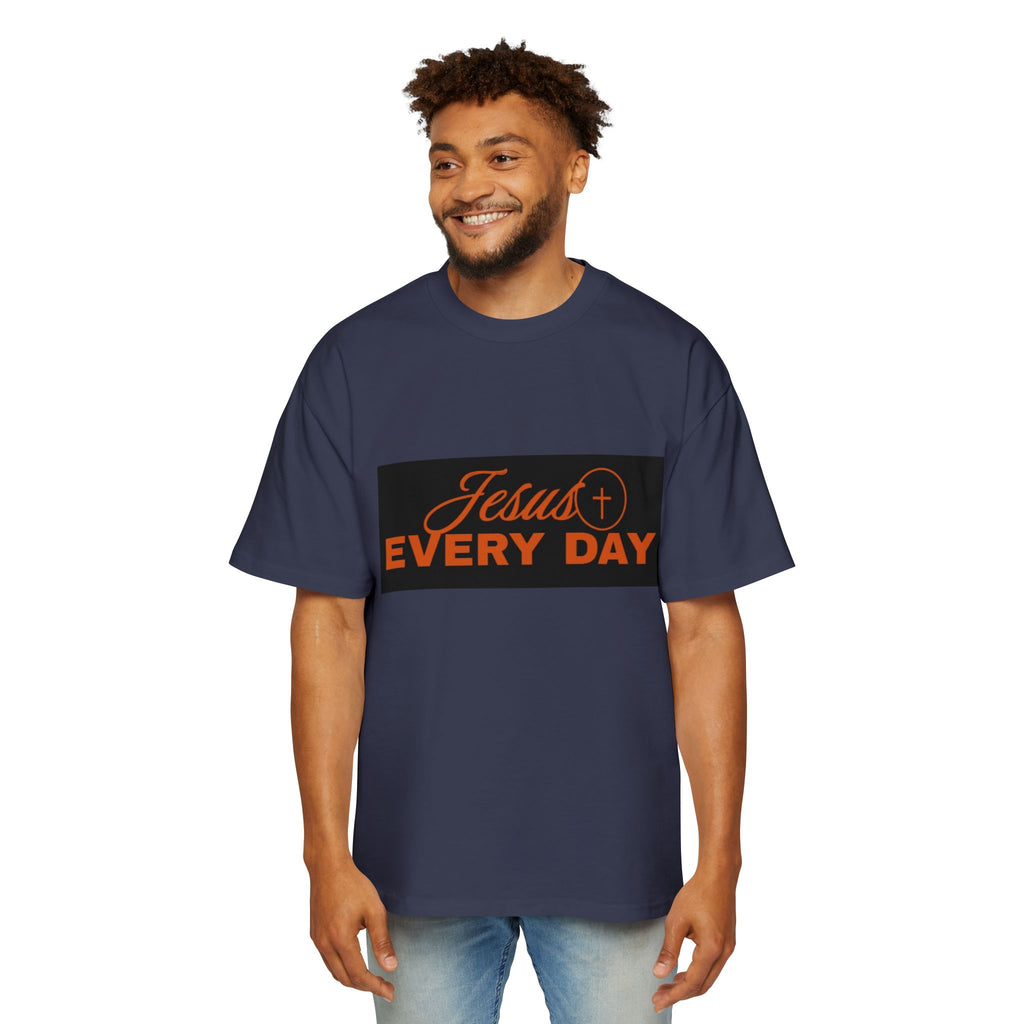 Jesus Every Day T-Shirt | Grunge Christian Tee