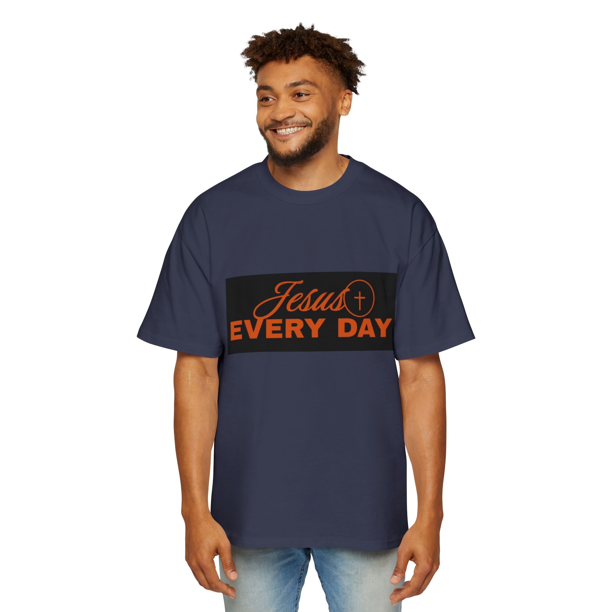 Jesus Every Day T-Shirt | Grunge Christian Tee