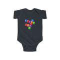 Blocks Crossword 'Jesus Loves You' Infant Bodysuit | Baby Onesie