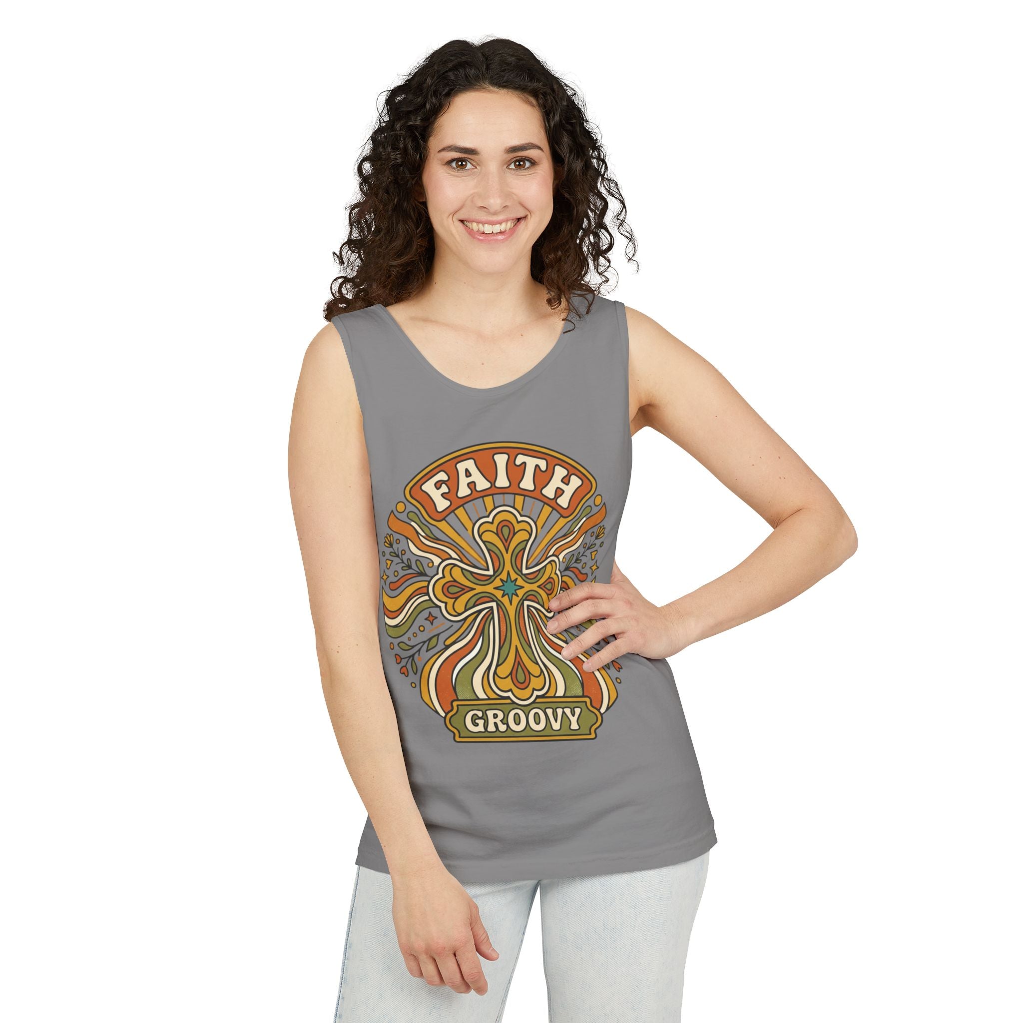 Faith Symbol tank top | Christian faith apparel