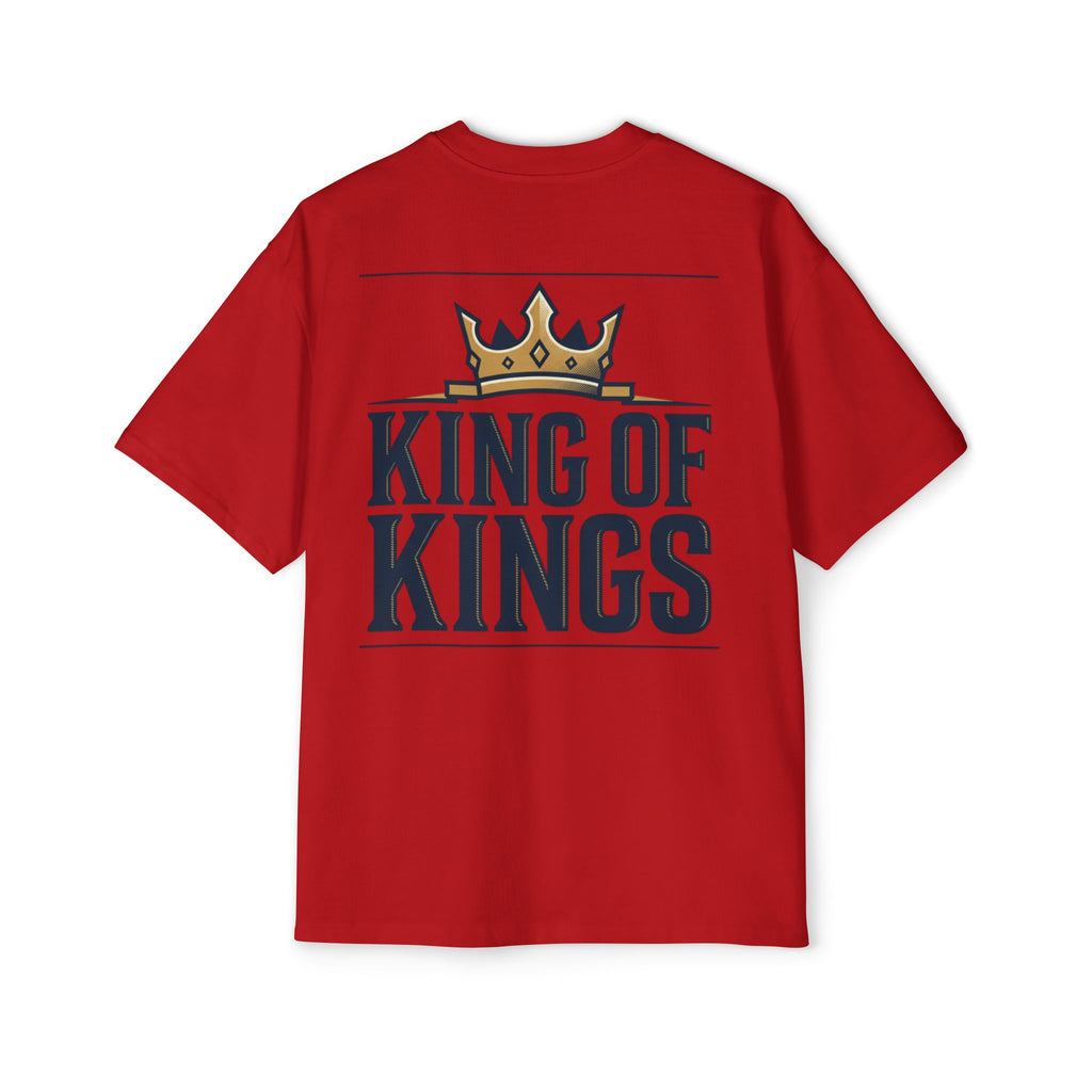 King of Kings Tee — Men's Oversized Graphic T-Shirt with Crown Design