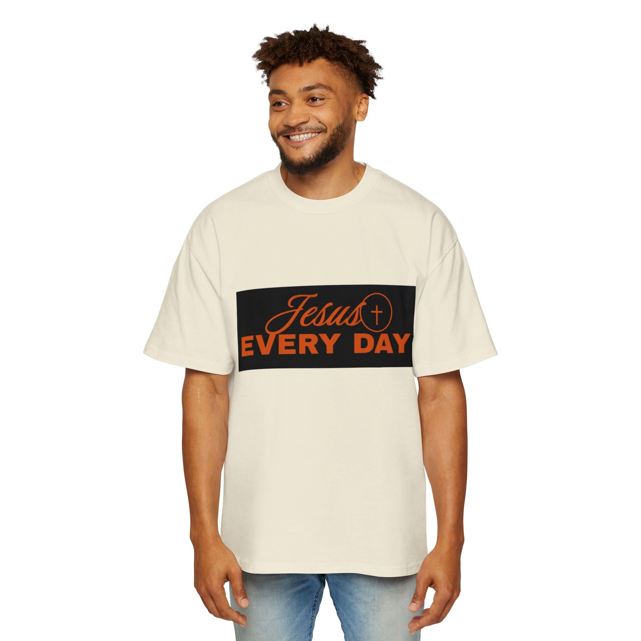 Jesus Every Day T-Shirt | Grunge Christian Tee