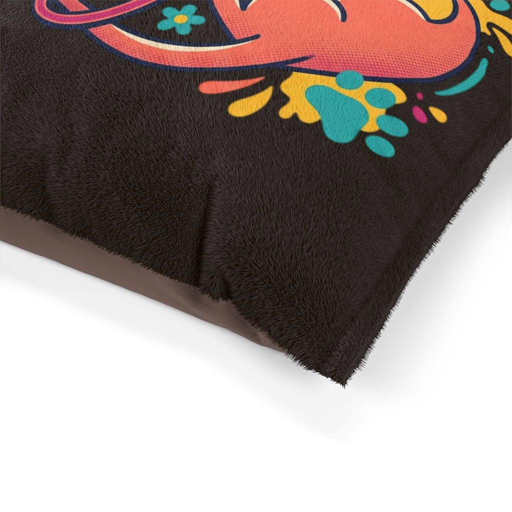 Loved Furbaby Pet Bed — Cozy Floral Dog Pillow