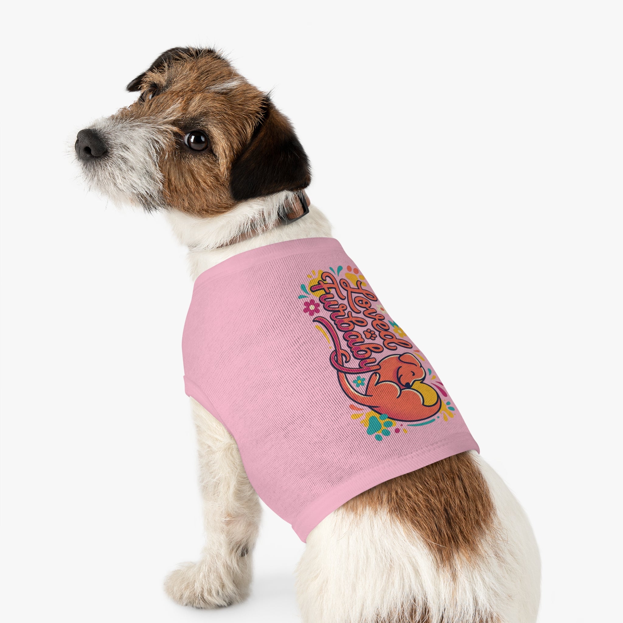 Pet Tank Top - "Loved Furbaby" Cute Dog Graphic Christian Pet Shirt