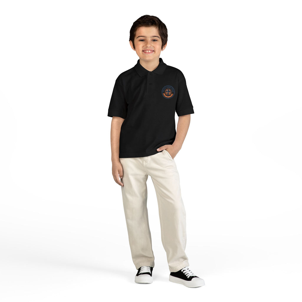 Faith over Fear design Youth Polo