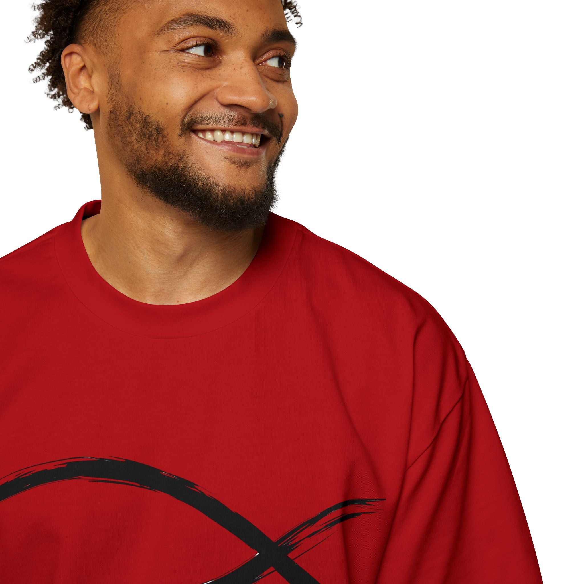 Fish Christian Symbol| Grunge Christian Tee