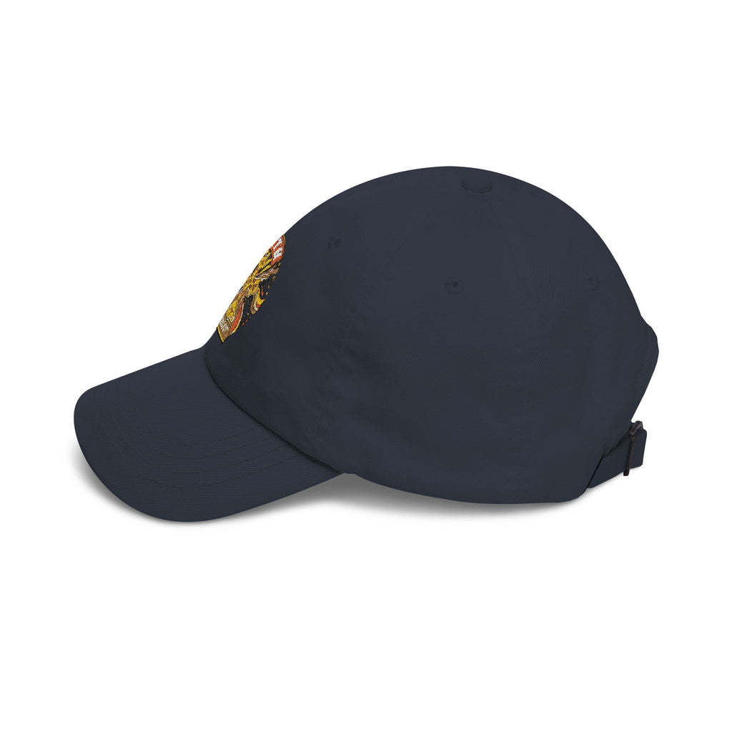 Faith Groovy Dad Cap — Christian Embroidered Baseball Hat