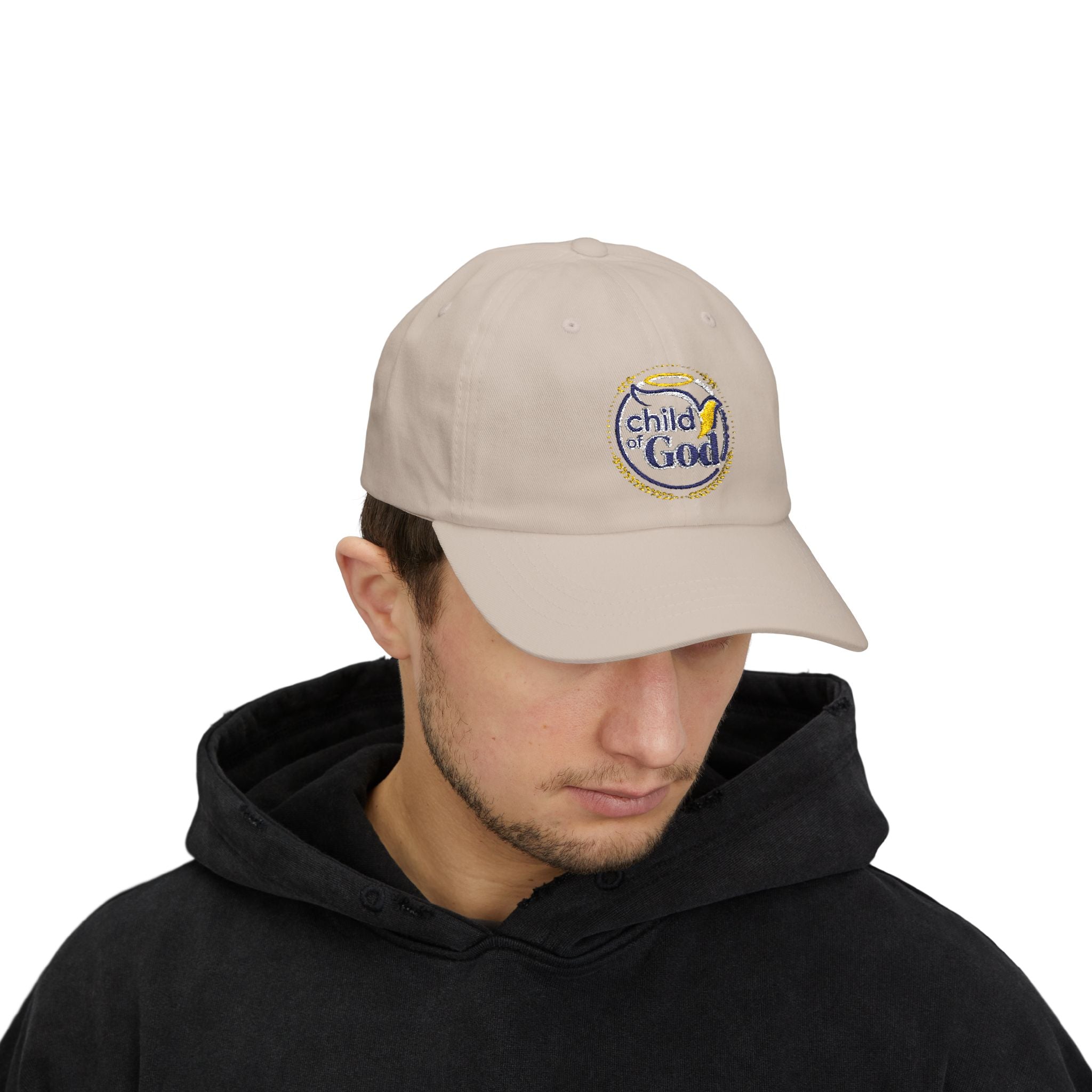 Child of God Dad Cap — Christian Embroidered Baseball Hat