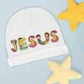 Jesús kids letters Baby Beanie | Name Christian baby hat