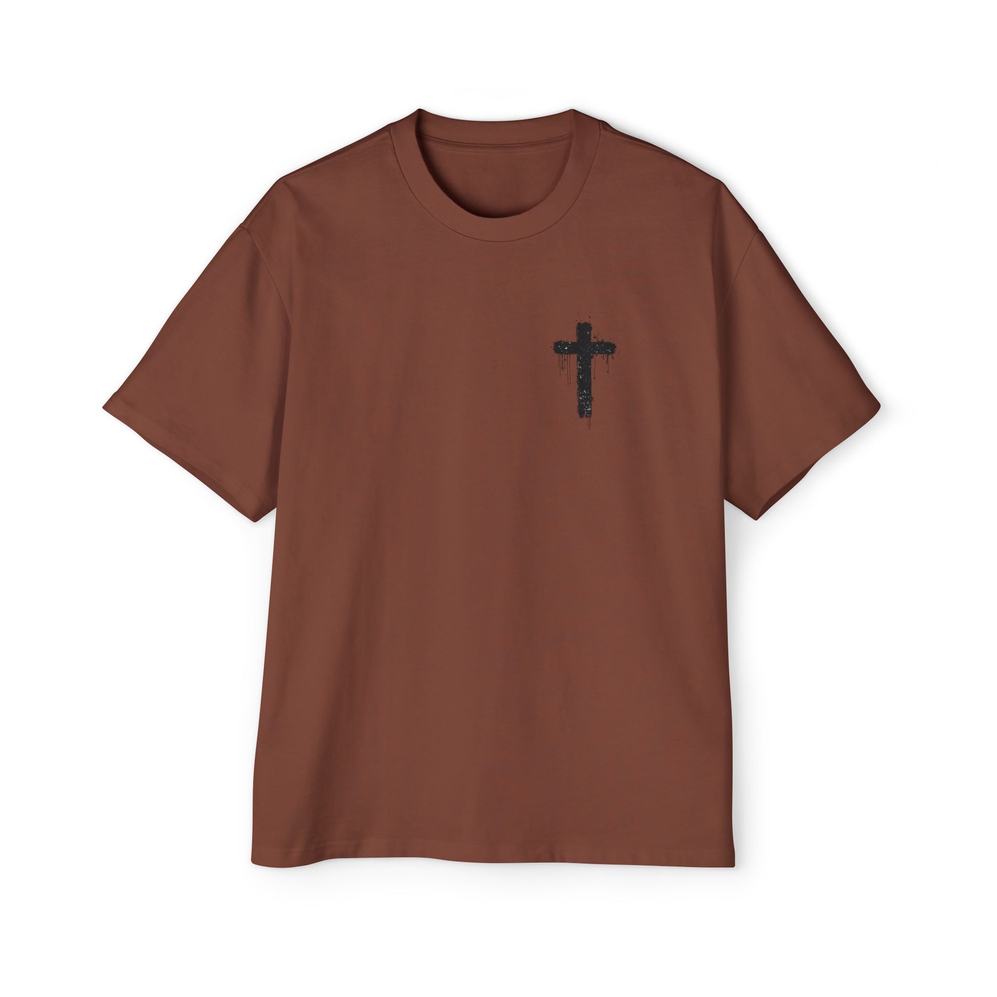 Dripping Paint Cross T-Shirt | Grunge Christian Tee