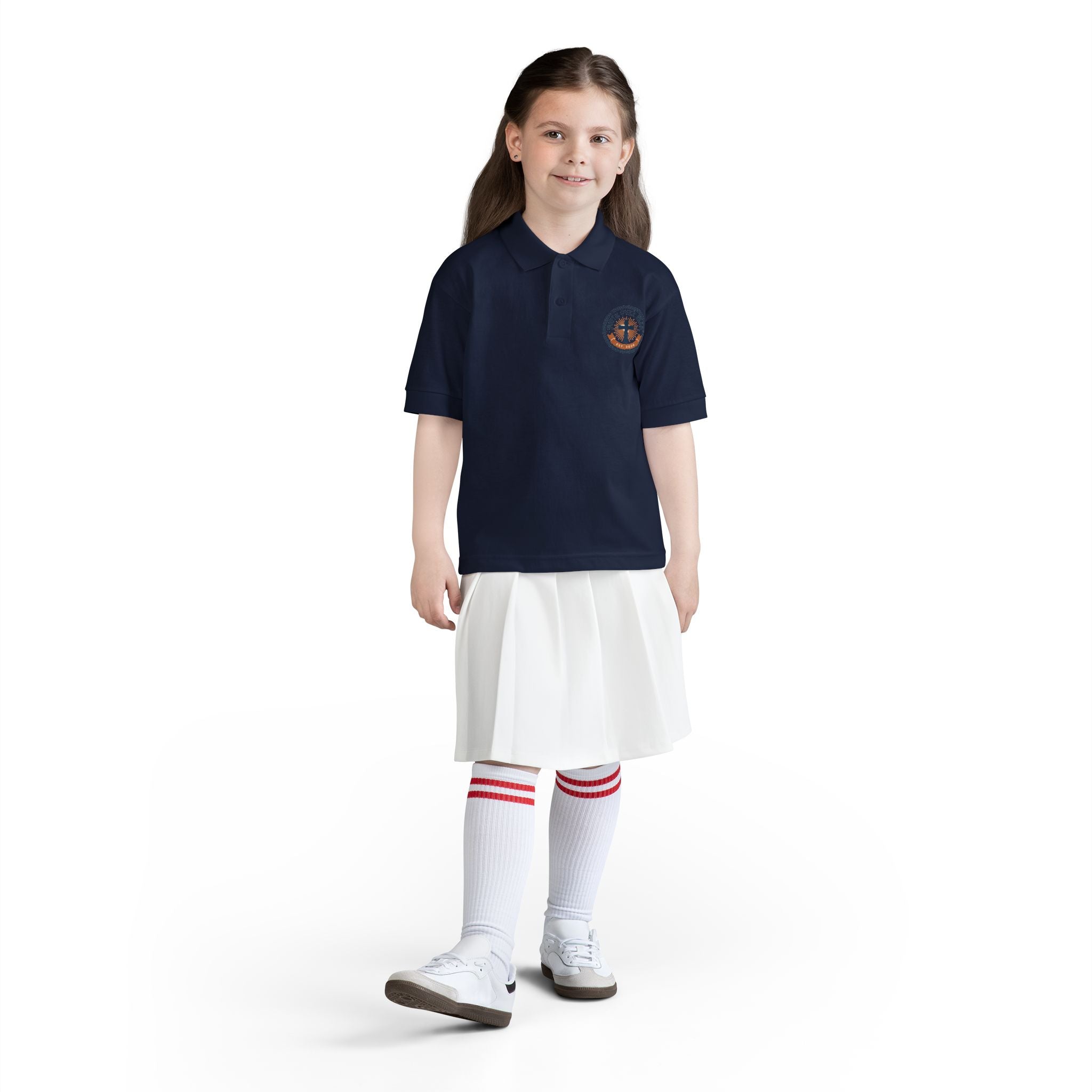 Faith over Fear design Youth Polo