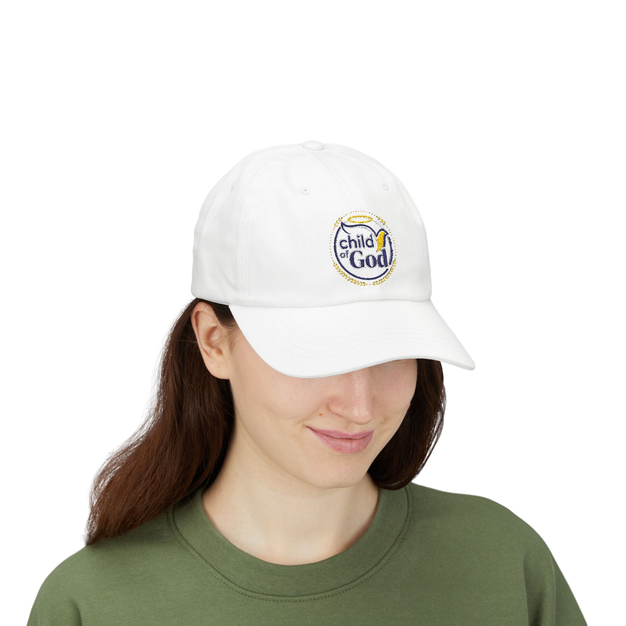 Child of God Dad Cap — Christian Embroidered Baseball Hat