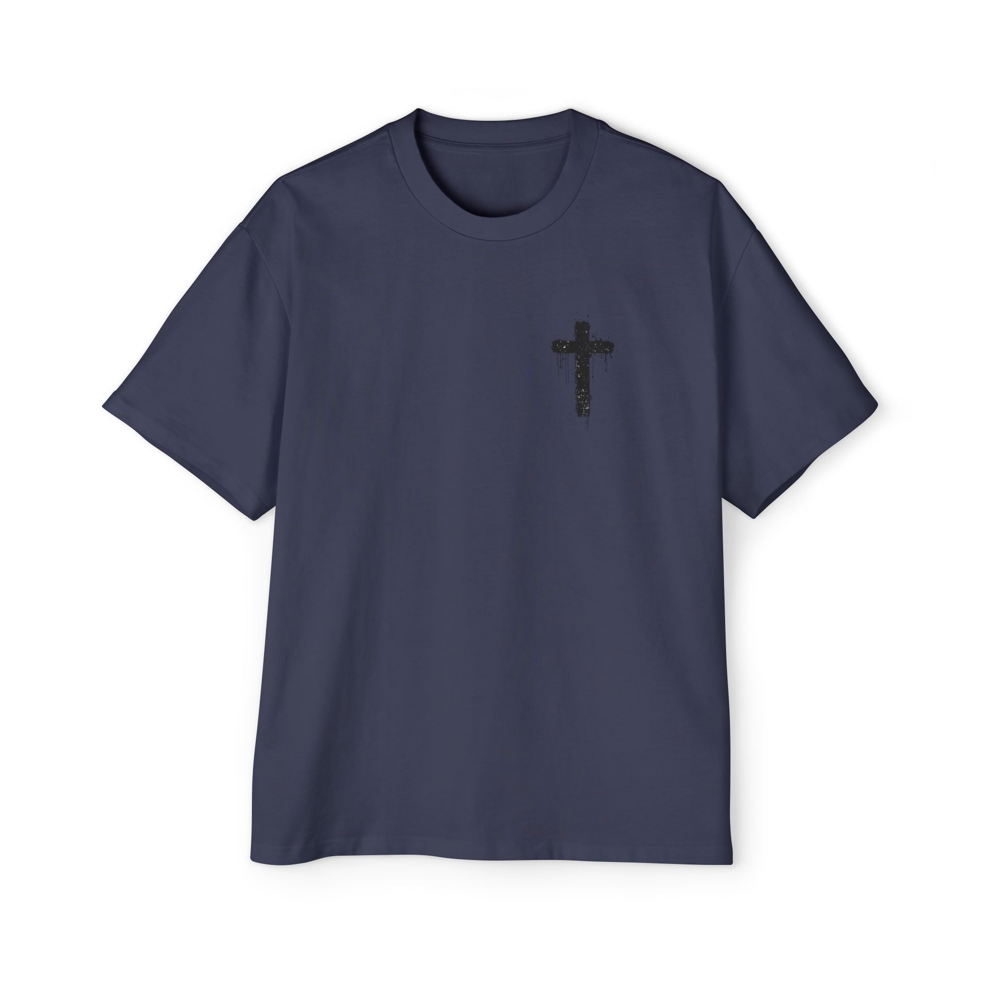 Dripping Paint Cross T-Shirt | Grunge Christian Tee