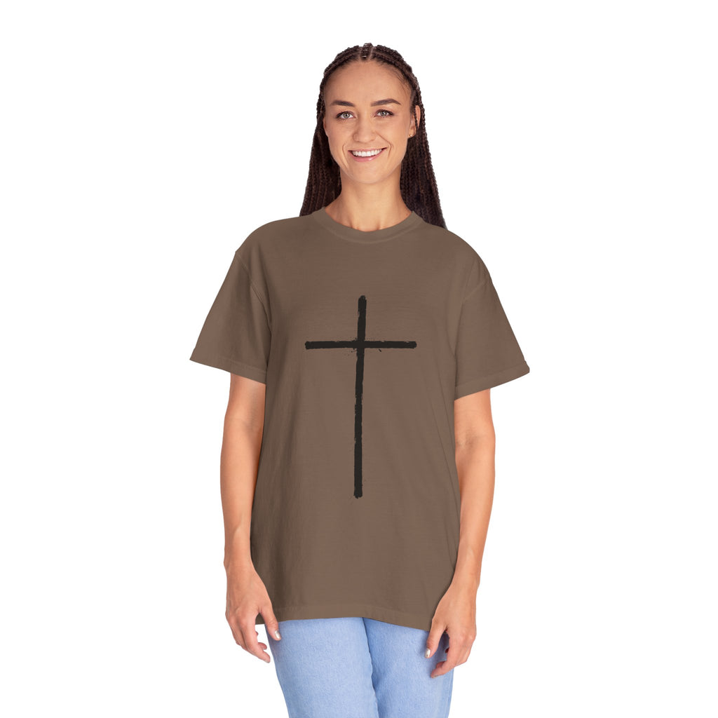 Cross T-shirt | Religious Gothic Faith Design