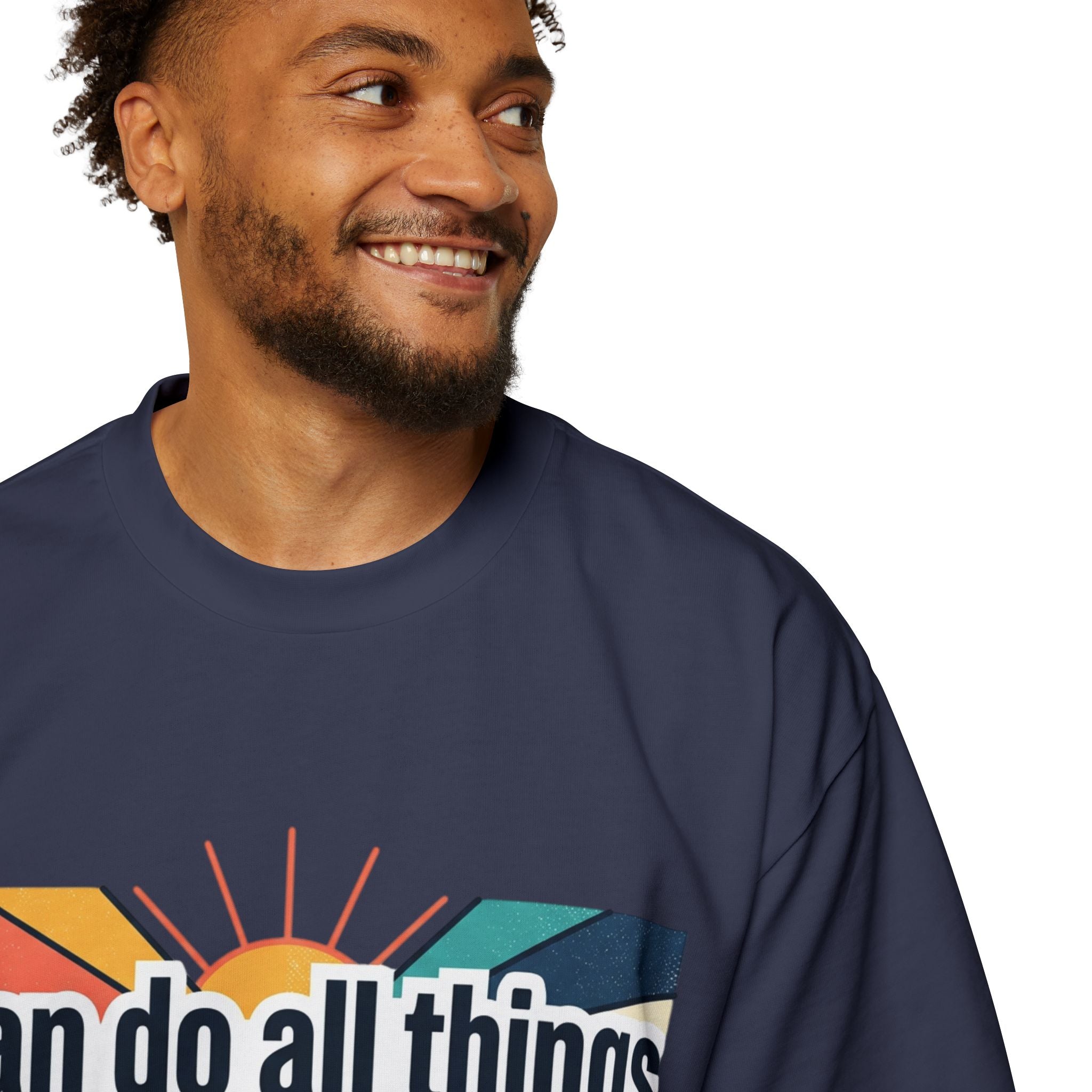 I can do all things through Christ who gives me strength T-Shirt | Grunge Christian Tee
