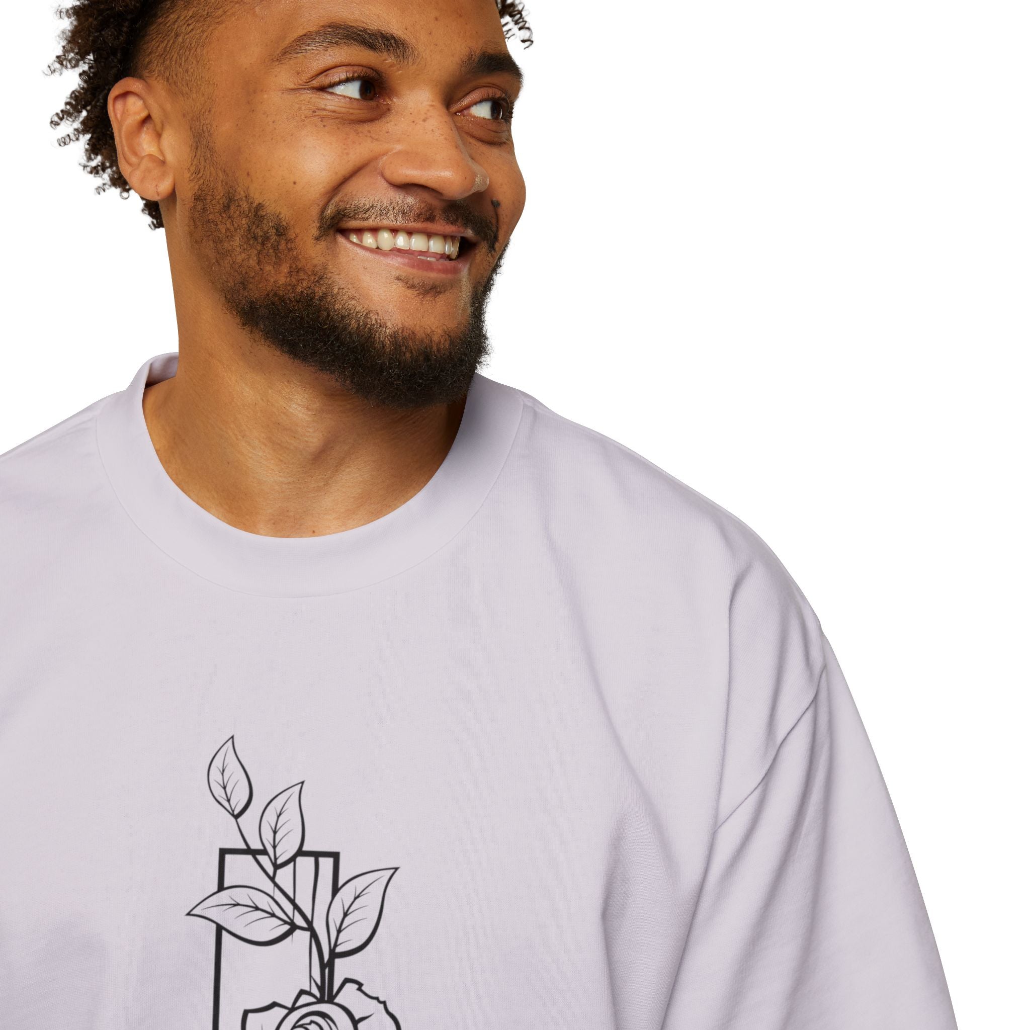 Cross and Rose| Grunge Christian Tee