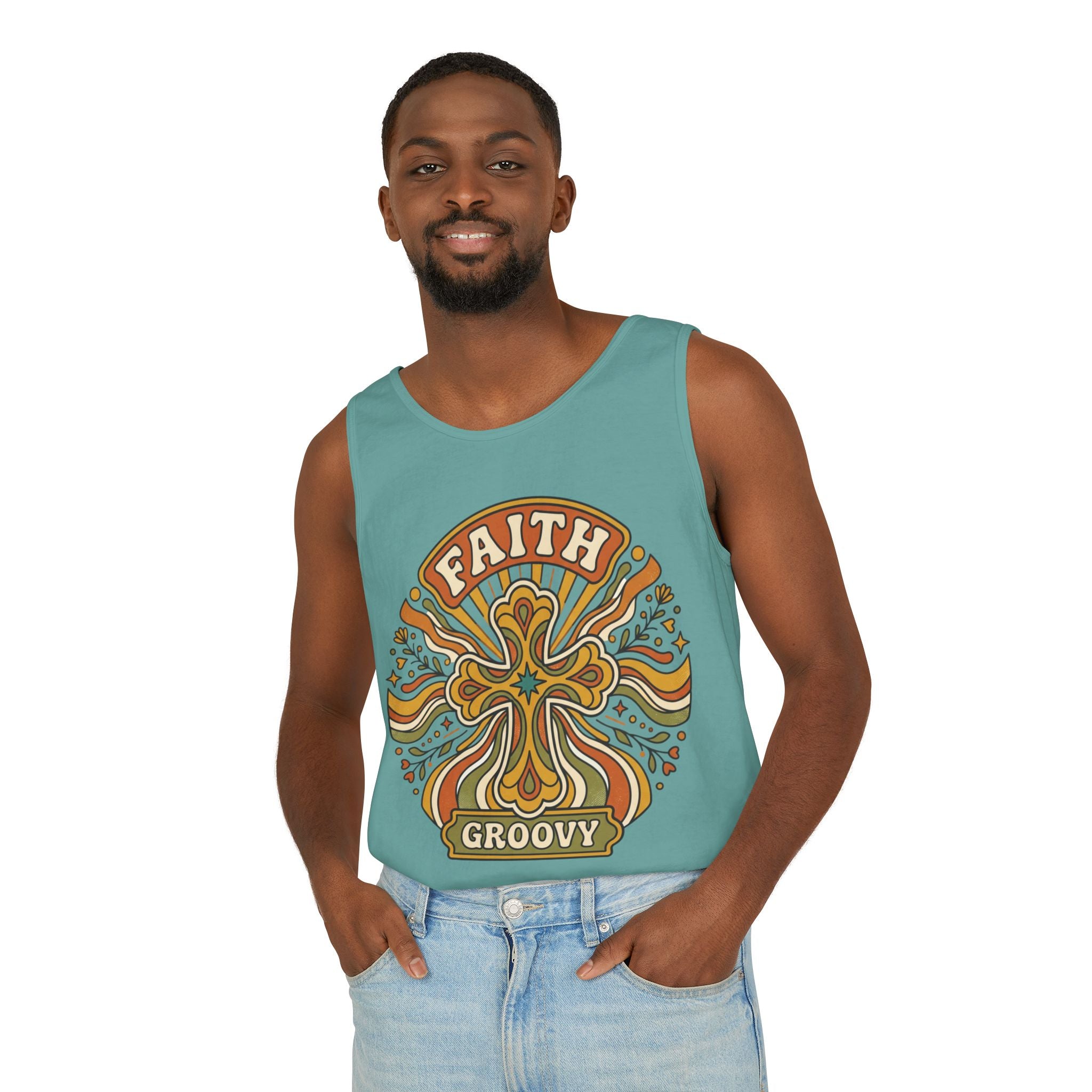 Faith Symbol tank top | Christian faith apparel