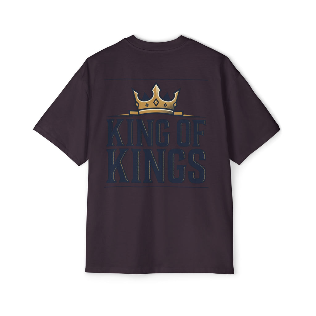 King of Kings Tee — Men's Oversized Graphic T-Shirt with Crown Design