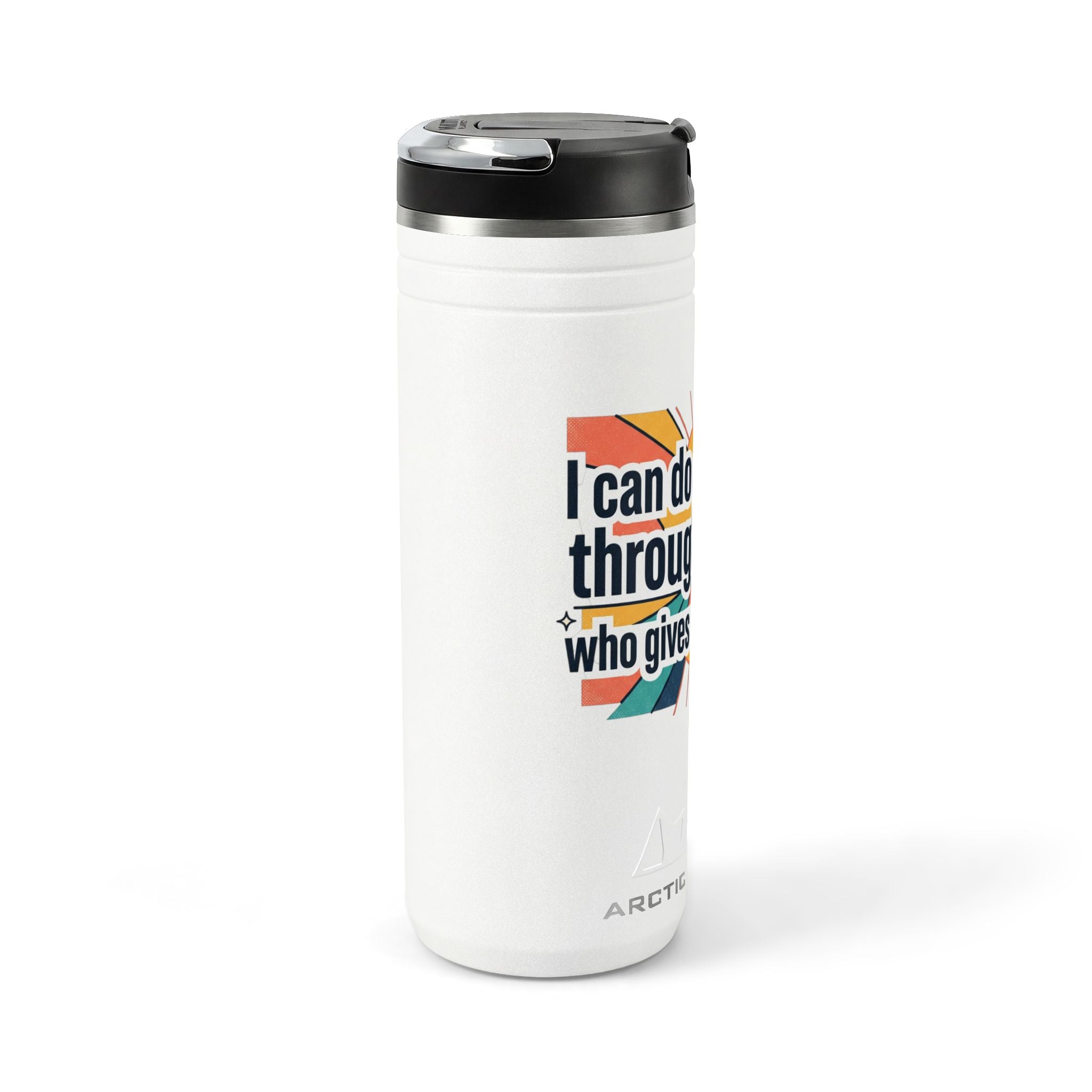 i can do all things emblem tumbler | Stainless steel straw tumbler 24oz