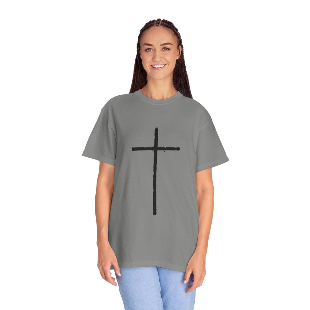 Cross T-shirt | Religious Gothic Faith Design