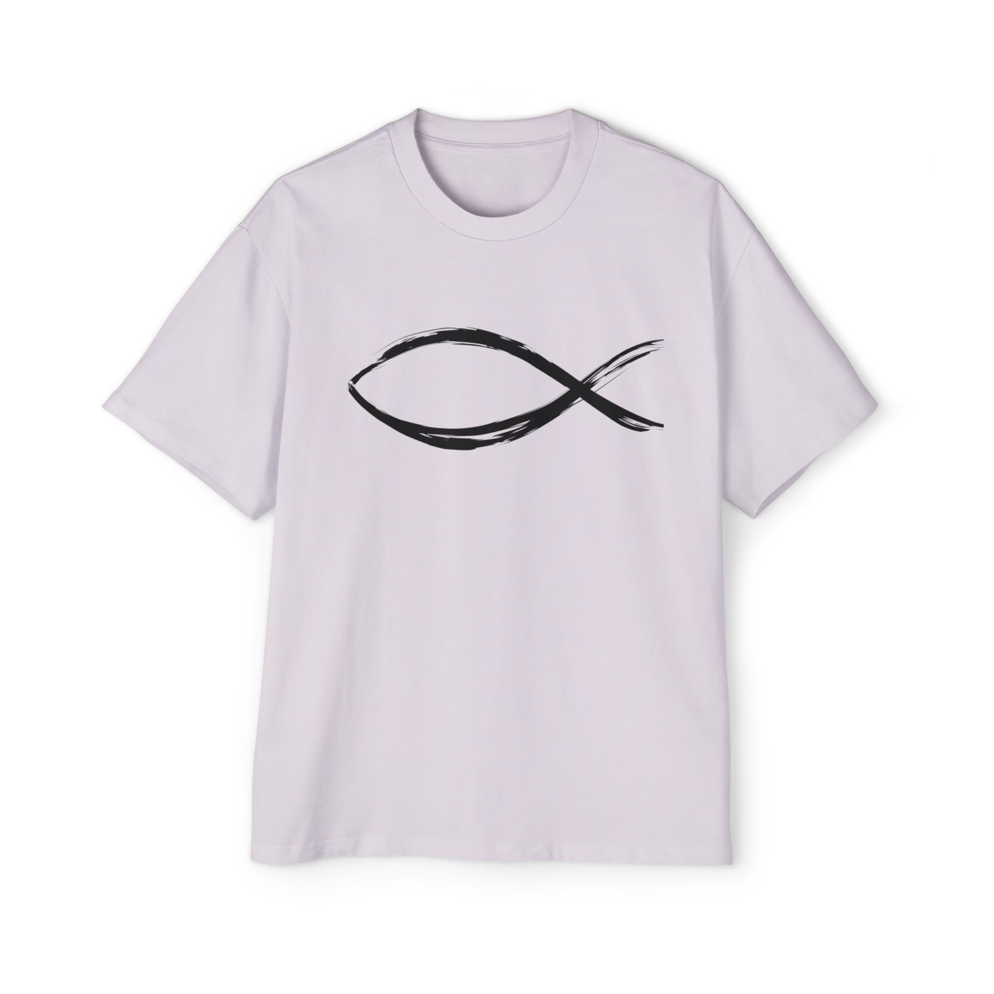 Fish Christian Symbol| Grunge Christian Tee