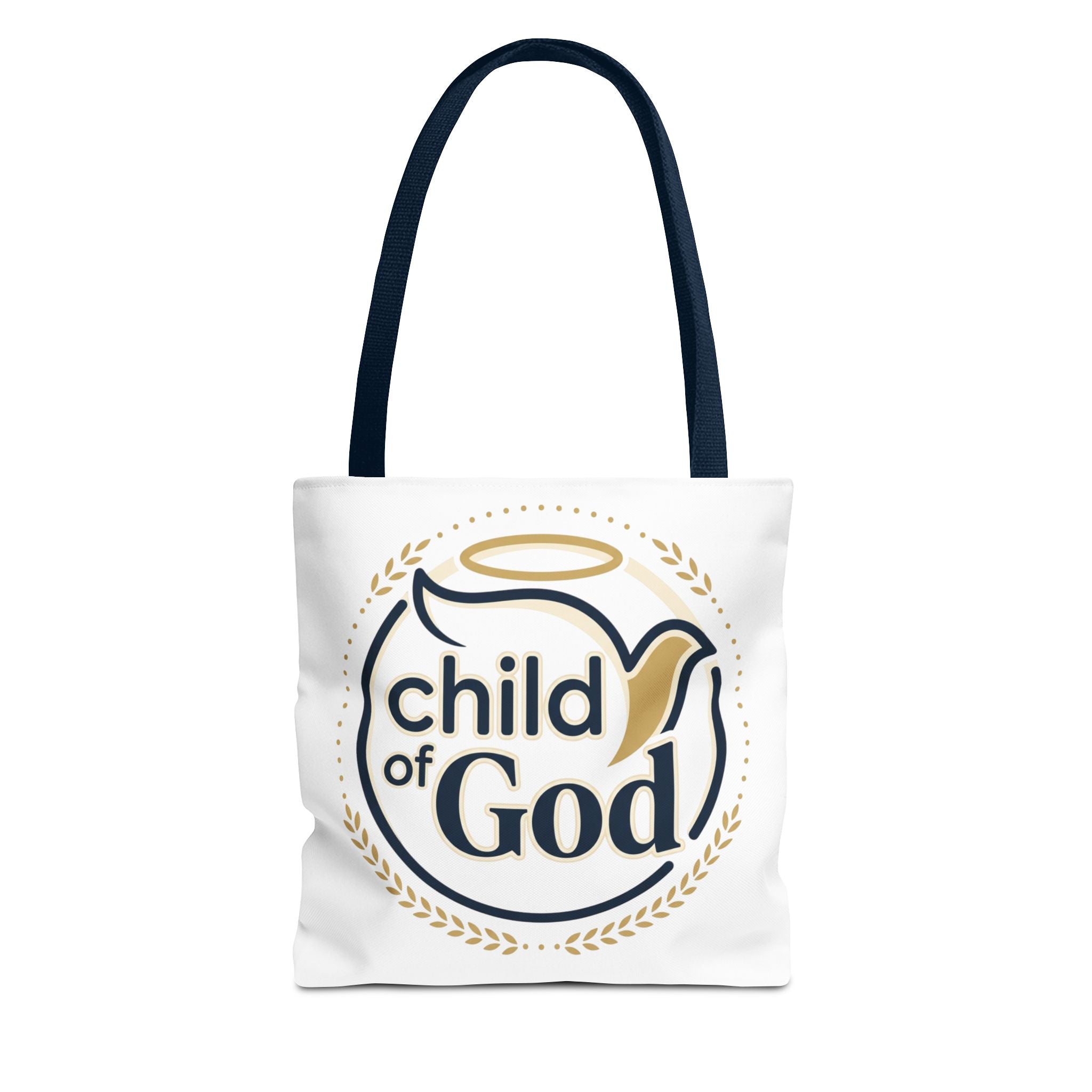 Child of God Tote Bag — All-Over Print Christian Canvas Tote