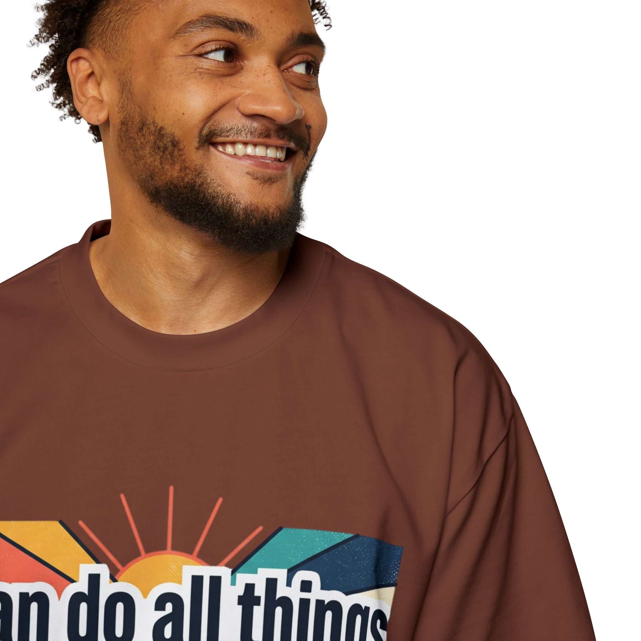 I can do all things through Christ who gives me strength T-Shirt | Grunge Christian Tee