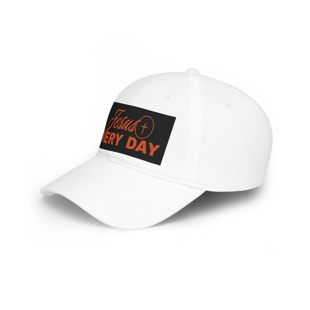 Jesus Every Day Baseball Cap | Christian Faith Hat, Scripture Inspired