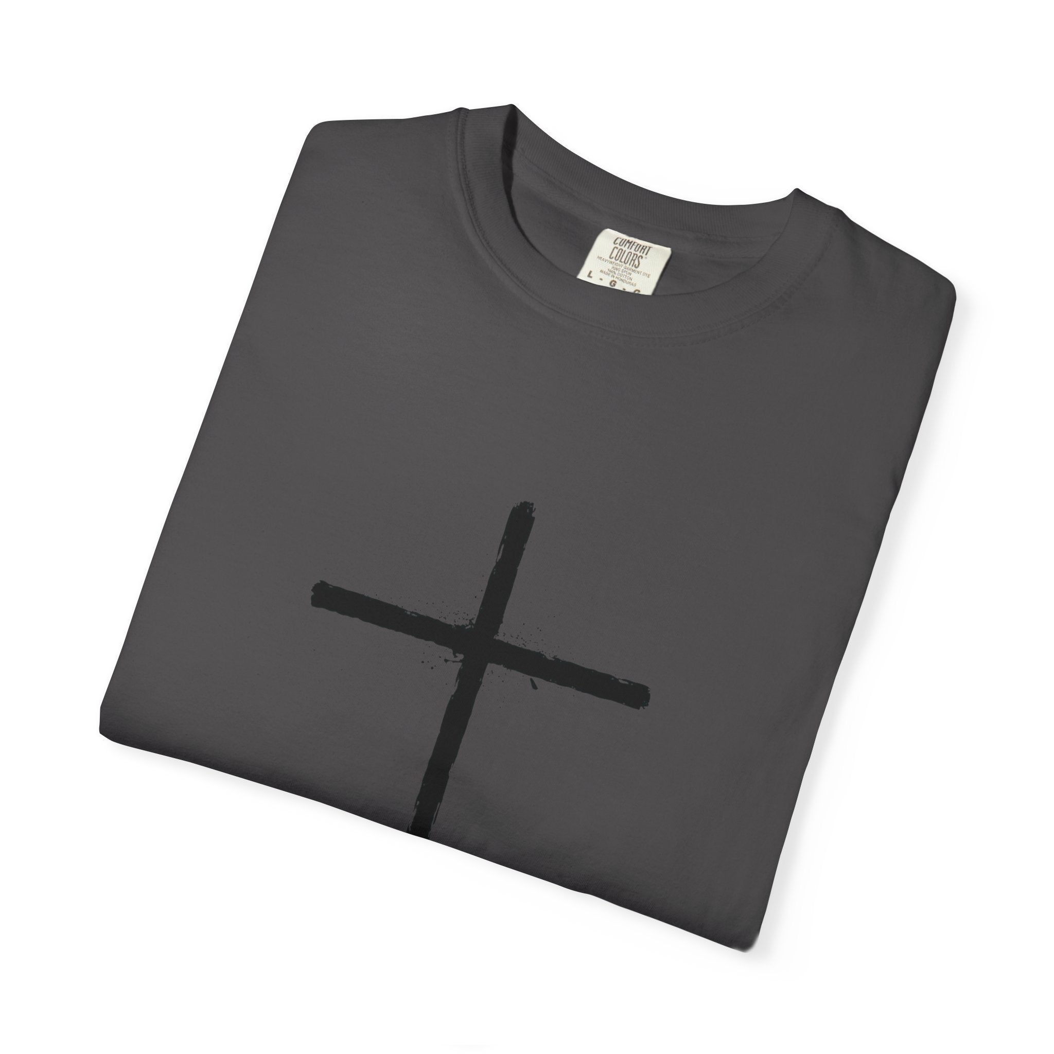 Cross T-shirt | Religious Gothic Faith Design